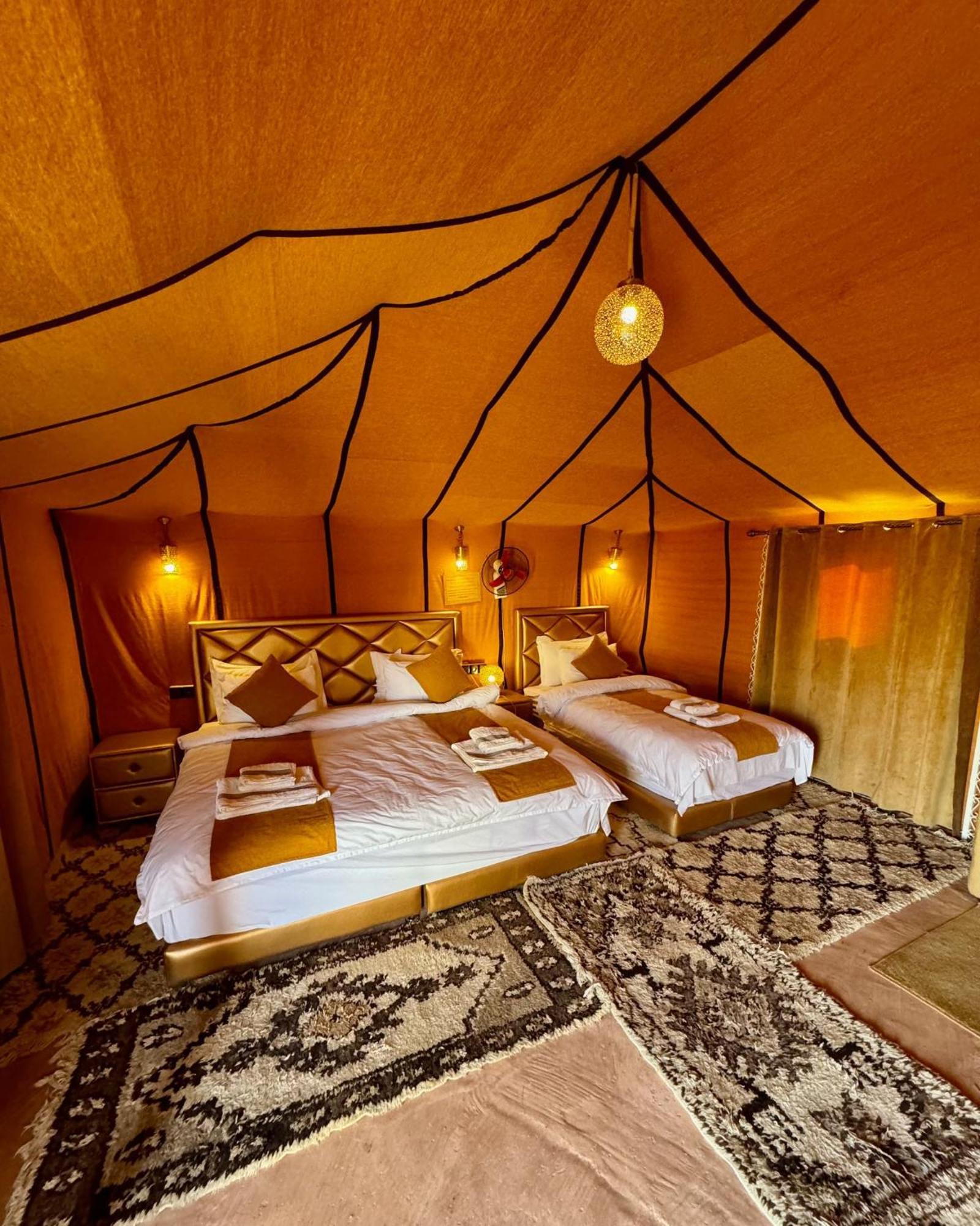 Camel Luxury Camp Bed & Breakfast Merzouga Eksteriør bilde