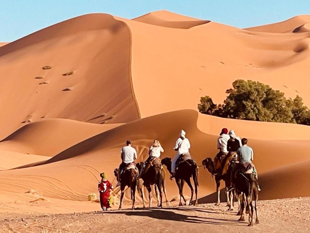 Camel Luxury Camp Bed & Breakfast Merzouga Eksteriør bilde